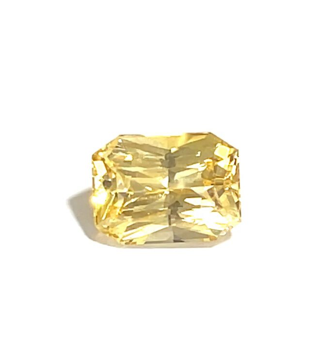 4.09 Cts Natural Yellow Sapphire